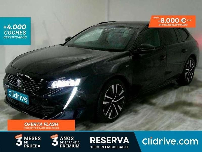 Usado Peugeot 508 SW GT 131 CV (96 kW) 2022 Azul Familiar