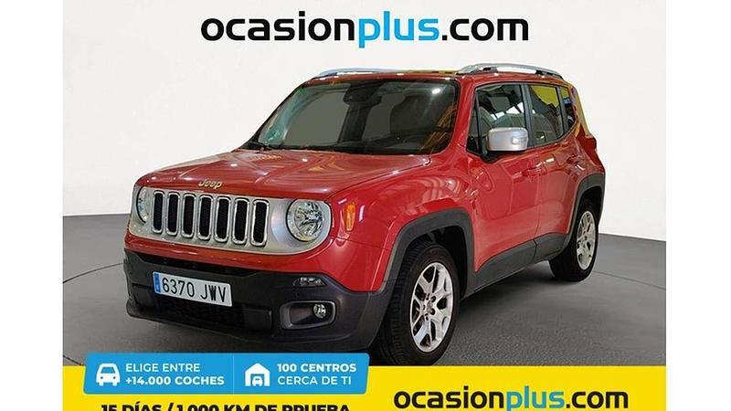 Rojo Usado 2017 Jeep Renegade Limited SUV | 16.250 € (Un poco caro) - Imagen 1/4