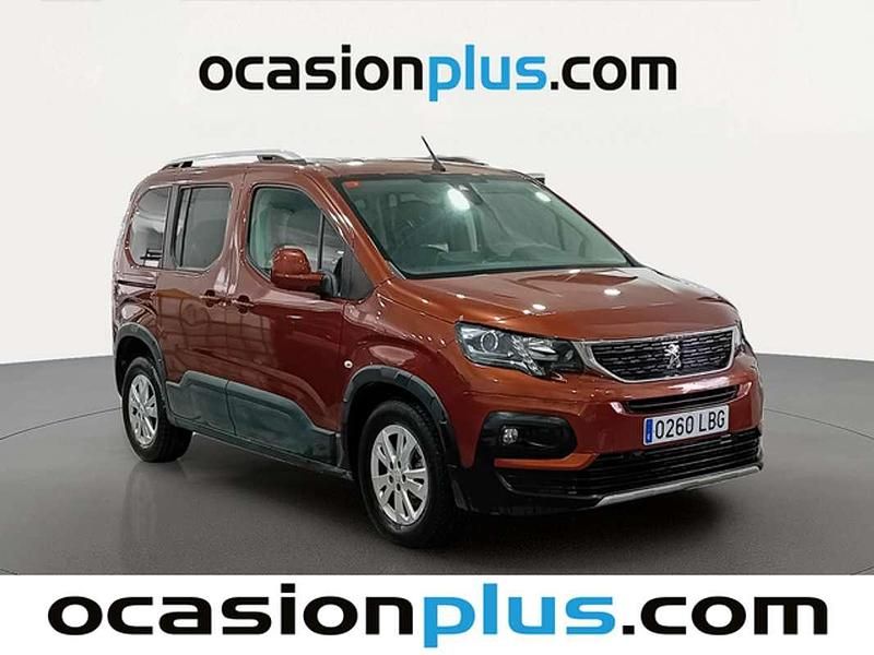 Usado Peugeot Rifter Allure 131 CV (96 kW) 2019 Marrón Monovolumen