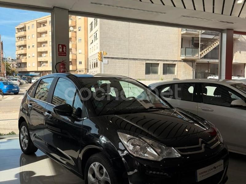 Usado Citroën C3 PureTech 82 CV (60 kW) 2017 Negro Berlina