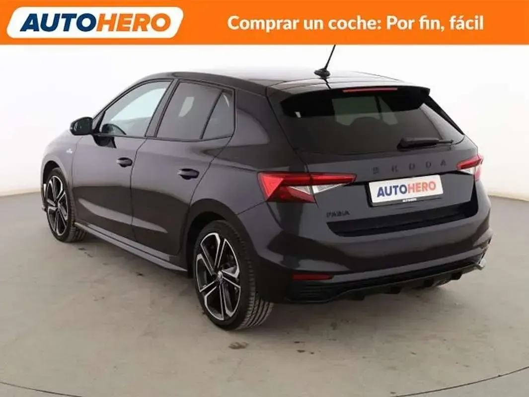 Usado Skoda Fabia Monte Carlo 116 CV (85 kW) 2024 Negro Utilitario