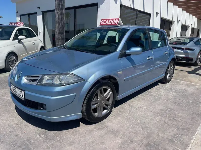 Usado Renault Mégane GT Line GT 150 CV (110 kW) 2008 Azul Berlina