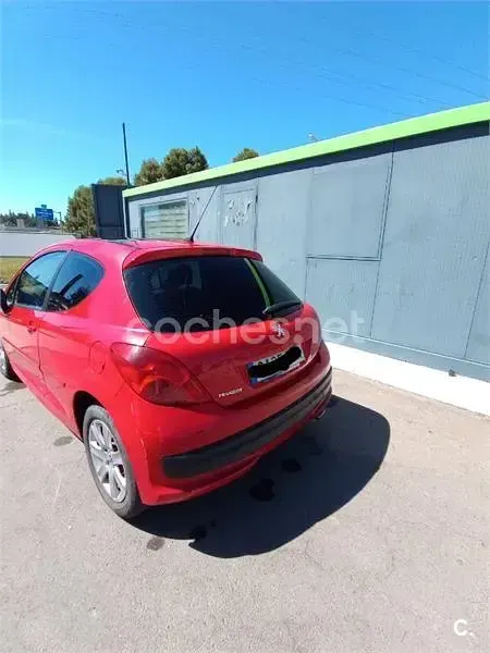 Usado Peugeot 207 GT 110 CV (80 kW) 2006 Rojo Berlina