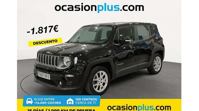 Negro Usado 2023 Jeep Renegade Limited SUV | 18.173 € (Precio justo) - Imagen 1/4