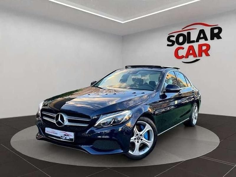 Usado Mercedes C350e 213 CV (156 kW) 2018 Azul Berlina
