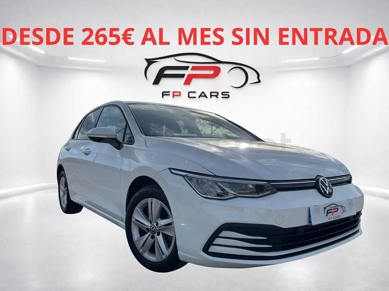 Usado VW Golf VIII Life 115 CV (84 kW) 2022 Blanco Berlina