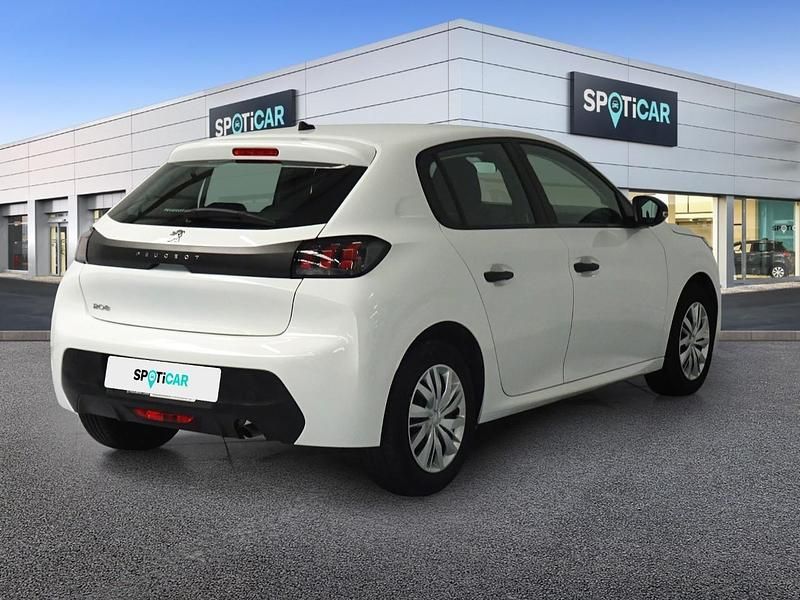 Usado Peugeot 208 75 CV (55 kW) 2021 Blanco Utilitario