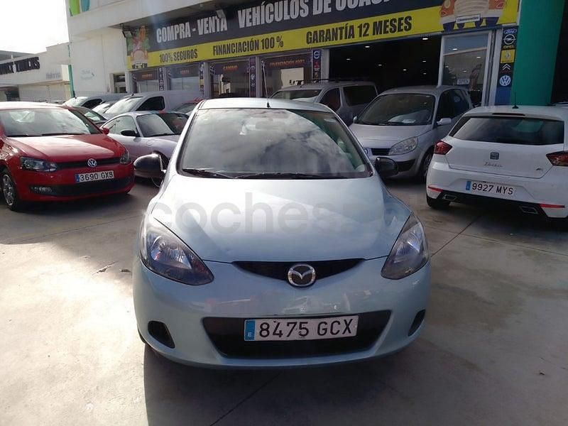 Usado Mazda 2 Active 86 CV (63 kW) 2008 Azul Berlina