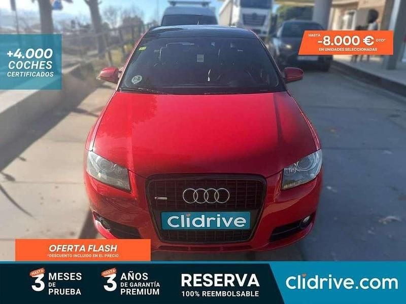 Usado Audi A3 Sportback Ambition 170 CV (125 kW) 2008 Rojo Utilitario