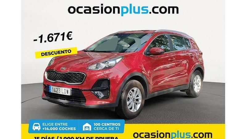 Rojo Usado 2020 Kia Sportage SUV | 16.719 € (Precio justo) - Imagen 1/4