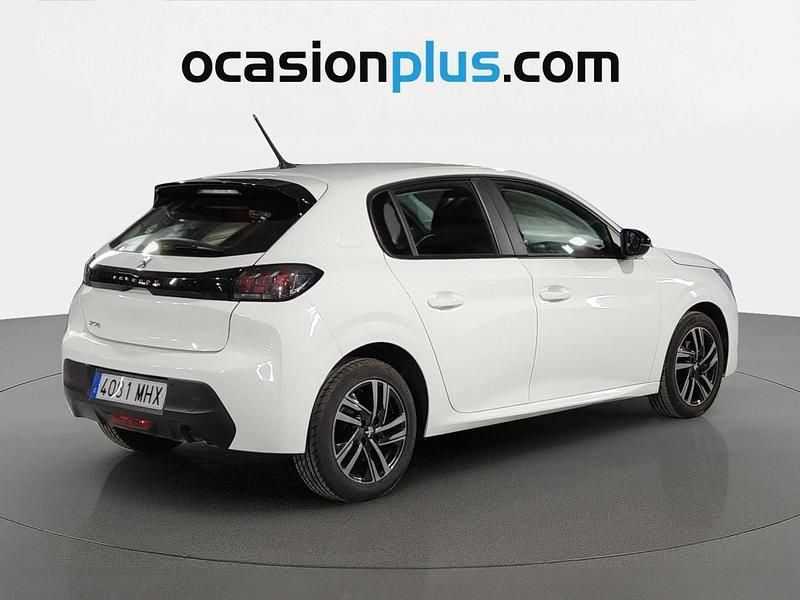 Usado Peugeot 208 Active 100 CV (73 kW) 2024 Blanco Utilitario