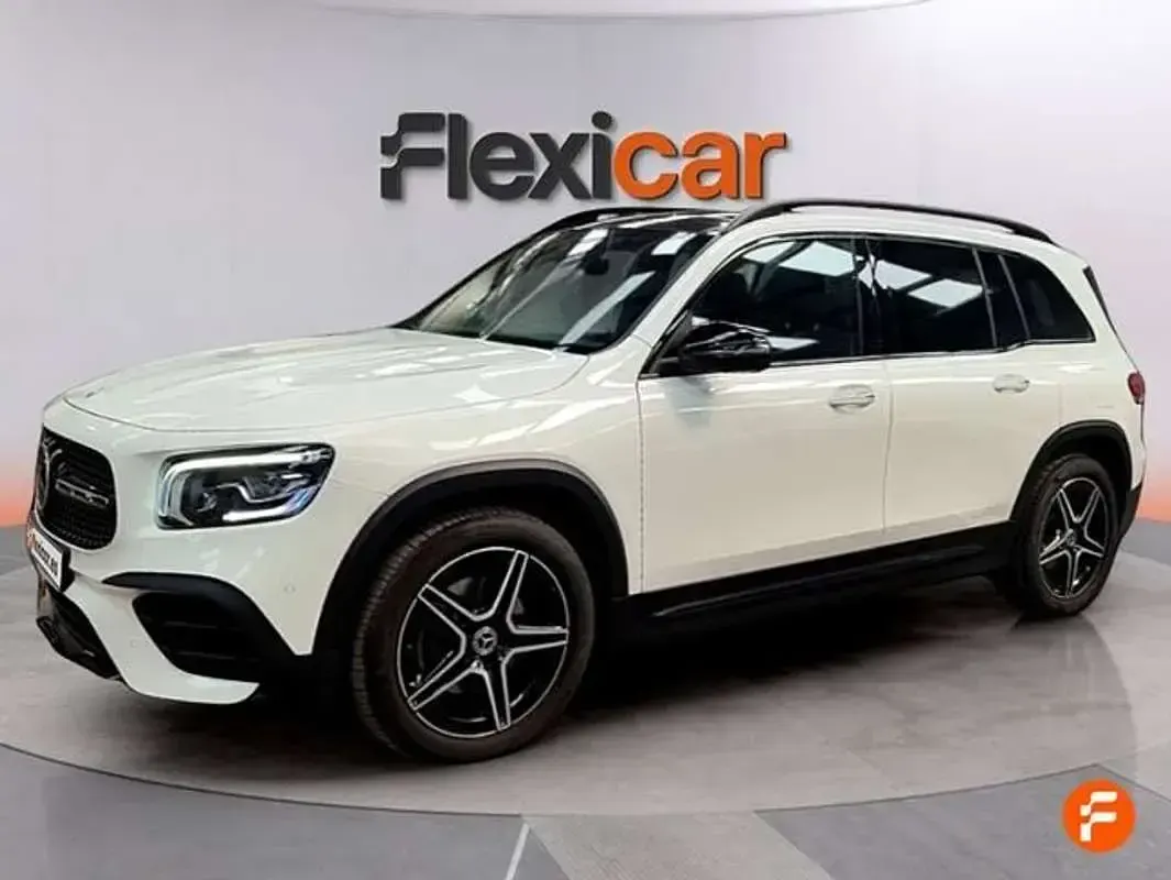 Usado Mercedes GLB200 150 CV (110 kW) 2022 Blanco SUV