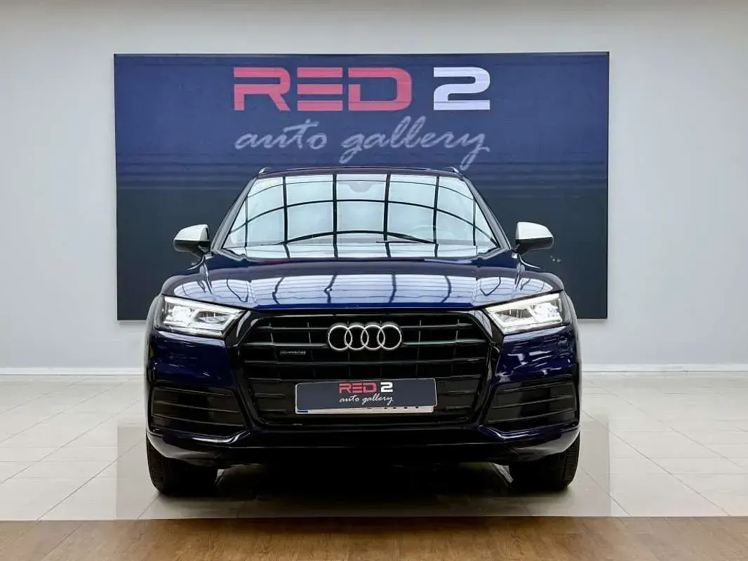 Begagnad Audi Q5 S-Line 252 HK (185 kW) 2017 Blå SUV