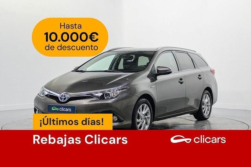 Marrón Usado 2018 Toyota Auris Touring Sports Active Familiar | 15.690 € (Precio justo) - Imagen 1/4