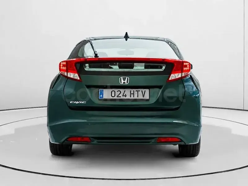 Usado Honda Civic Sport 100 CV (73 kW) 2013 Verde Berlina