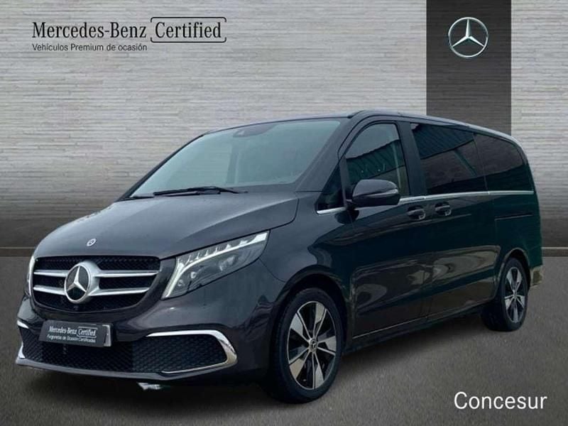 Grisnegro Usado 2024 Mercedes V300 Avantgarde Monovolumen | 73.900 € (Buen precio) - Imagen 1/4