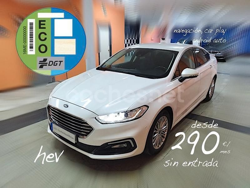 Blanco Usado 2021 Ford Mondeo Titanium Berlina | 18.500 € (Precio justo) - Imagen 1/4