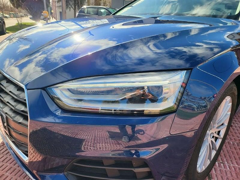 Käytetty Audi A5 Sportback Advanced 150 HP (110 kW) 2018 Sininen Viistoperä