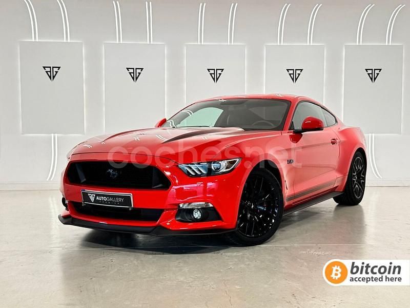 Rojo Usado 2018 Ford Mustang GT Coupe | 41.900 € (Precio justo) - Imagen 1/4