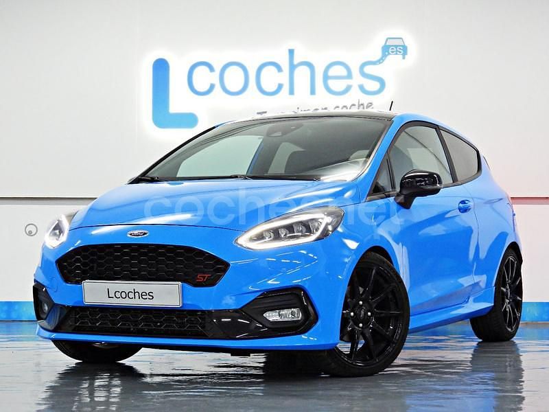 Usado Ford Fiesta ST 200 CV (147 kW) 2021 Azul Berlina