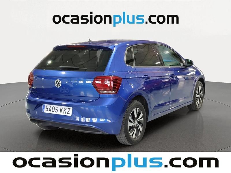Usado VW Polo Advance 95 CV (69 kW) 2018 Azul Utilitario
