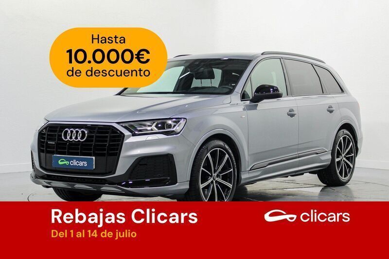 Gris Usado 2021 Audi Q7 SUV | 59.990 € - Imagen 1/4