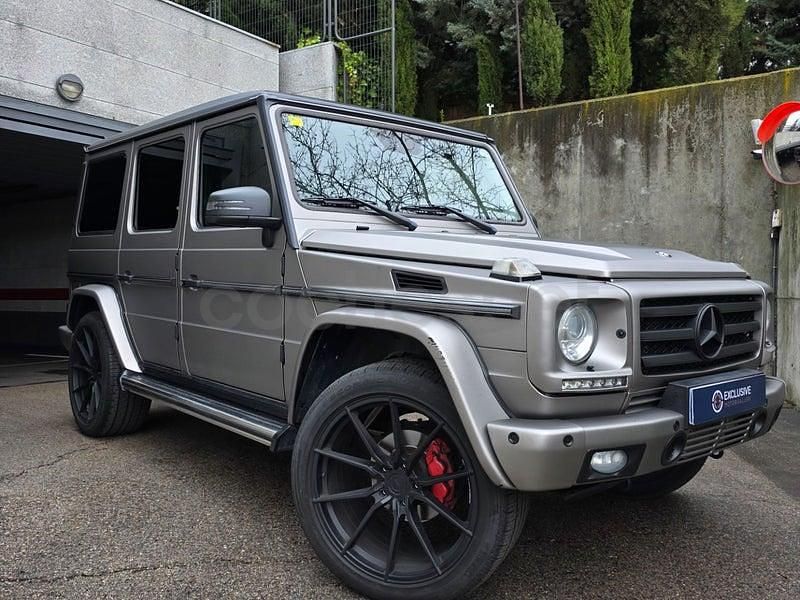 Usado Mercedes G350 211 CV (155 kW) 2014 Gris / plata SUV