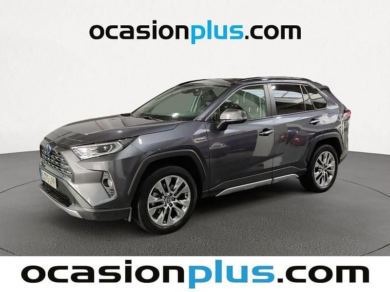 Gris Usado 2021 Toyota RAV4 Luxury SUV | 31.719 € (Precio justo) - Imagen 1/4