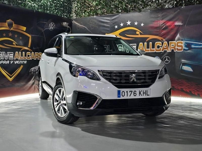Usado Peugeot 5008 Active 130 CV (95 kW) 2018 Blanco SUV