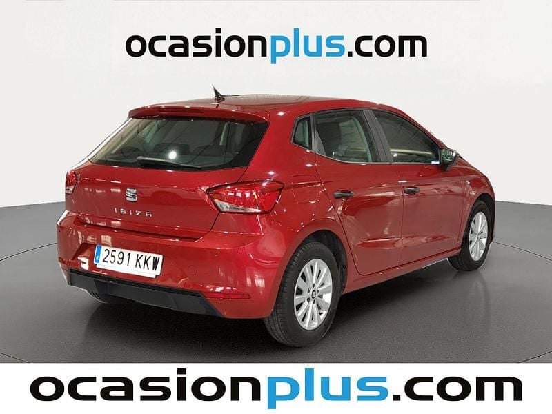 Brugt Seat Ibiza Reference 95 HK (69 kW) 2018 Rød Hatchback