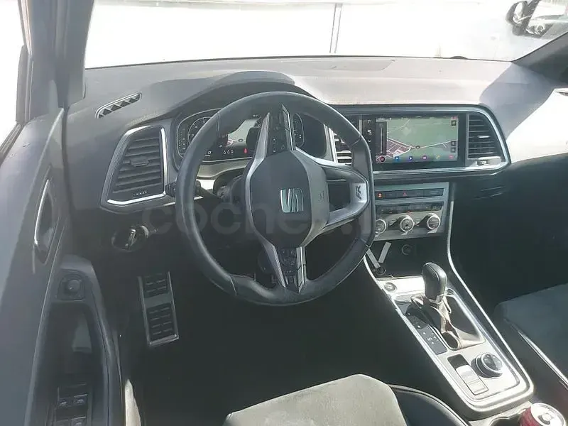 Usado Seat Ateca FR 150 CV (110 kW) 2022 Negro SUV