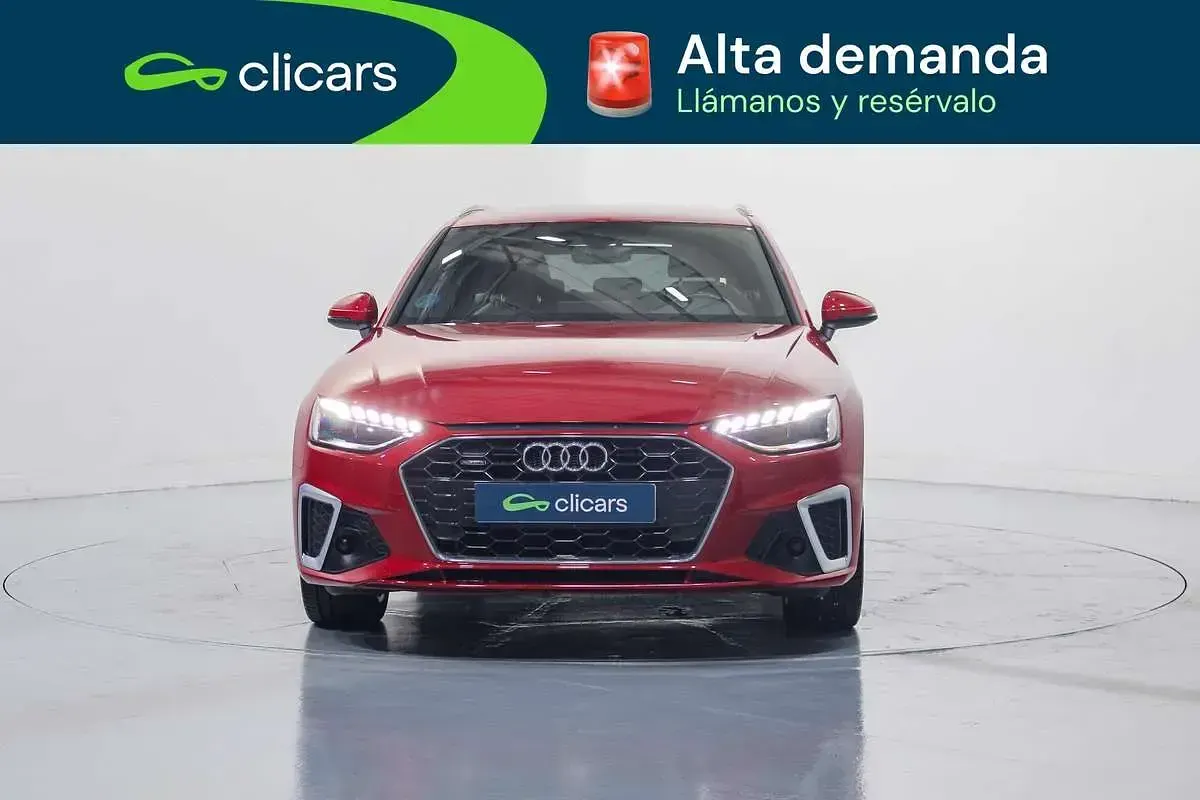 Usado Audi A4 S-Line 204 CV (150 kW) 2022 Rojo Familiar