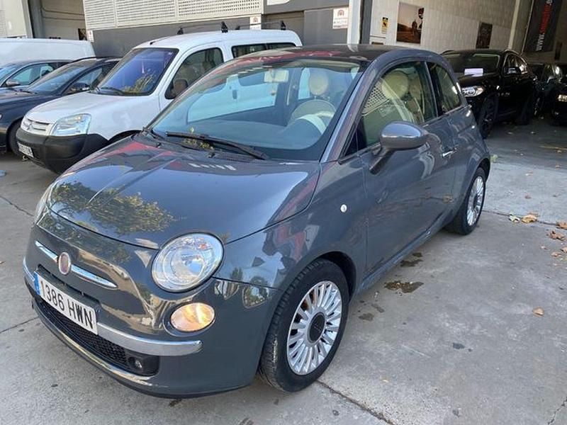 Usado Fiat 500 Lounge 69 HP (50 kW) 2014 Cinzento Sedan