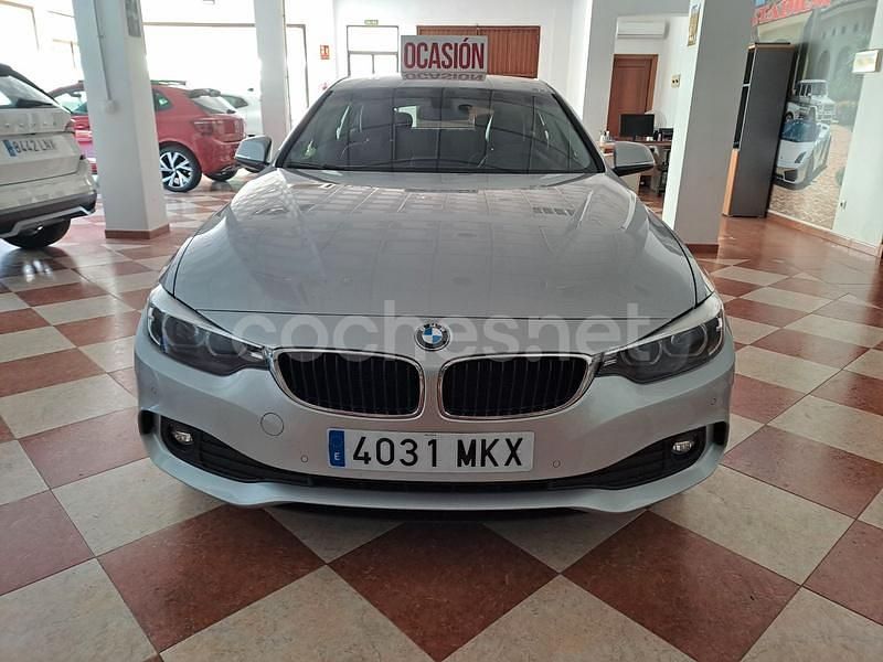 Gris / plata Usado 2017 BMW 418 Gran Coupé Coupe | 19.500 € (Precio justo) - Imagen 1/4