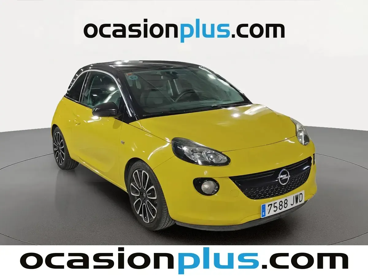 Usado Opel Adam Slam 101 CV (74 kW) 2017 Amarillo Utilitario