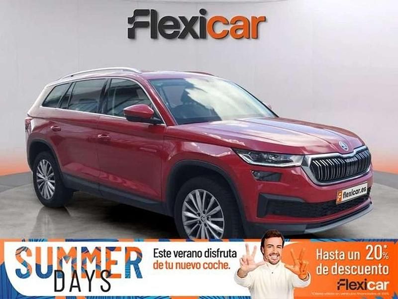 Rojo Usado 2023 Skoda Kodiaq Ambition SUV | 25.990 € (Super precio) - Imagen 1/4