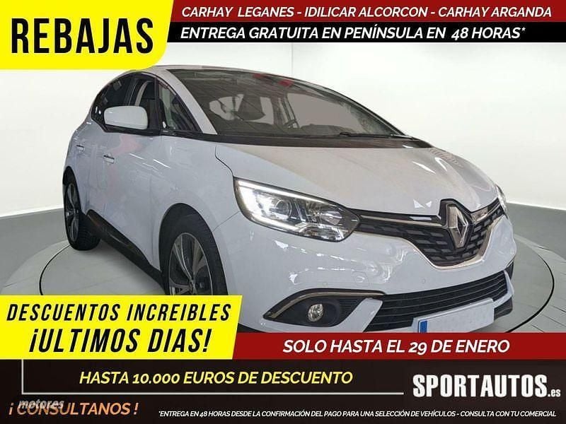 Blanco Usado 2018 Renault Scénic IV Intens Monovolumen | 13.990 € (Precio justo) - Imagen 1/4