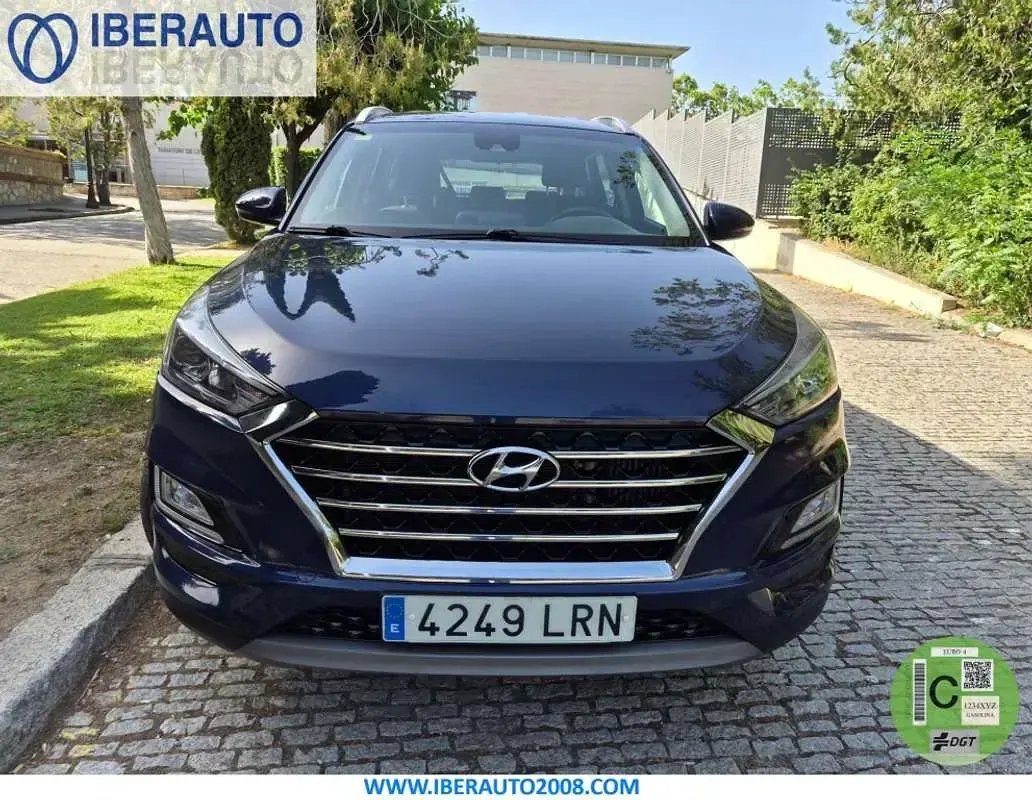 Usado Hyundai Tucson 116 CV (85 kW) 2021 Azul SUV