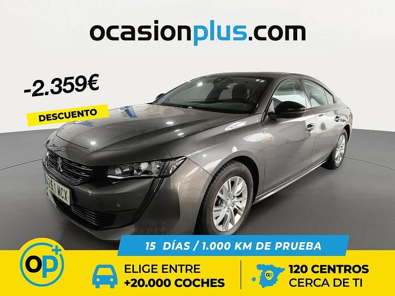 Gris / plata Usado 2022 Peugeot 508 Active Berlina | 18.690 € (Precio justo) - Imagen 1/4
