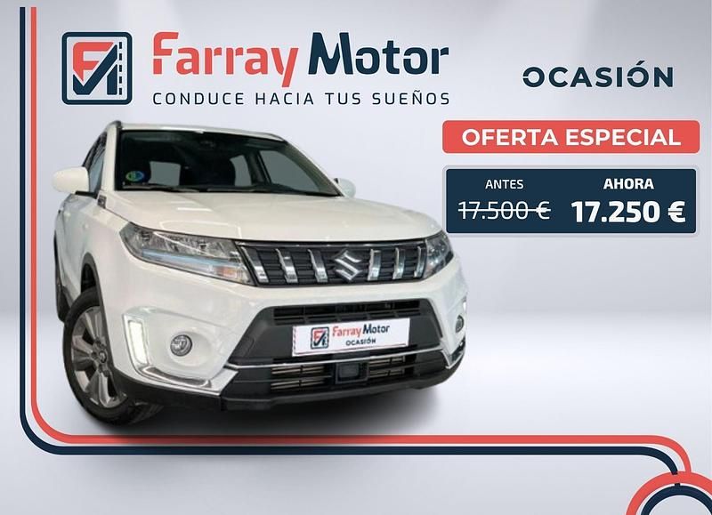 Blanco Usado 2021 Suzuki Vitara GLX SUV | 17.250 € (Precio justo) - Imagen 1/4