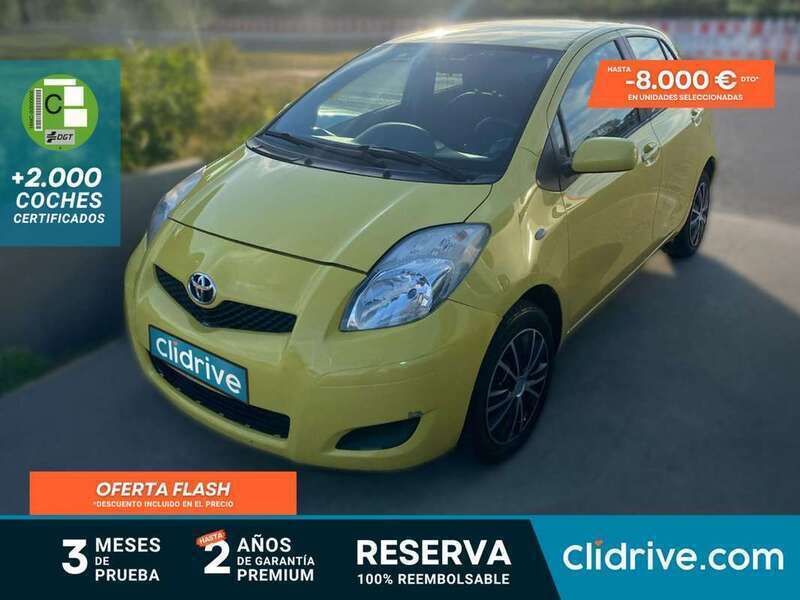 Amarillo Usado 2009 Toyota Yaris Active Utilitario | 5490 € (Precio justo) - Imagen 1/3