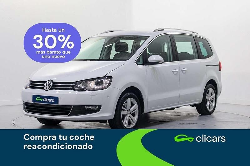 Blanco Usado 2017 VW Sharan Advance Monovolumen | 23.790 € (Precio justo) - Imagen 1/4
