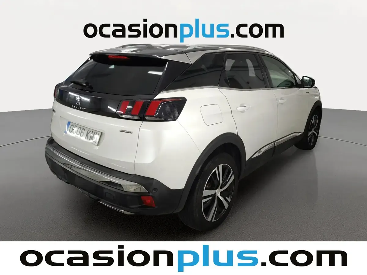Usado Peugeot 3008 GT-line 165 CV (121 kW) 2018 Blanco SUV