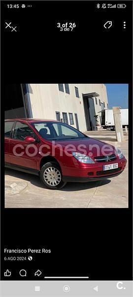 Occasion Citroën C5 117 PK (86 kW) 2002 Rood Sedan