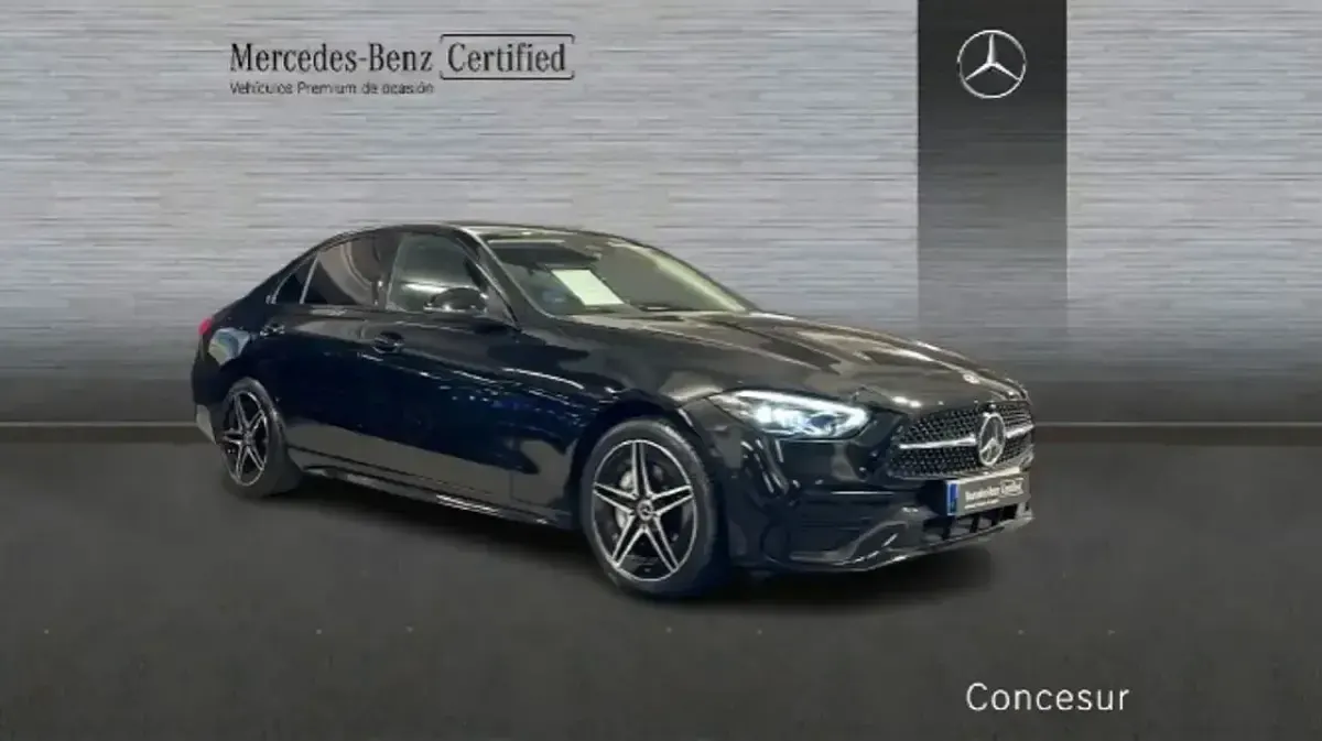 Usado Mercedes C300e 313 CV (230 kW) 2024 Negro Berlina