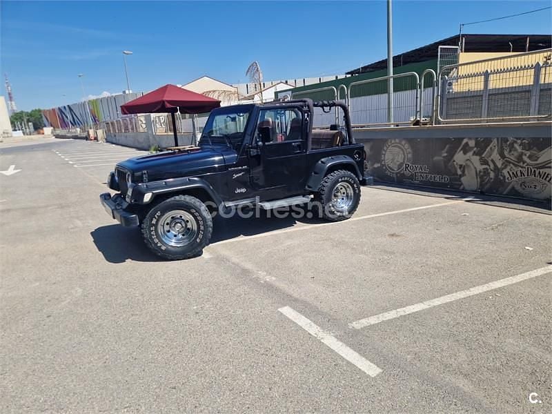 Usado Jeep Wrangler 121 CV (88 kW) 1996 Negro SUV