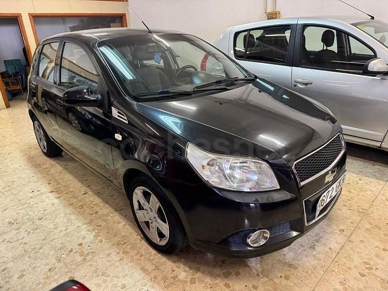 Usado Chevrolet Aveo LS 101 CV (74 kW) 2009 Negro Berlina