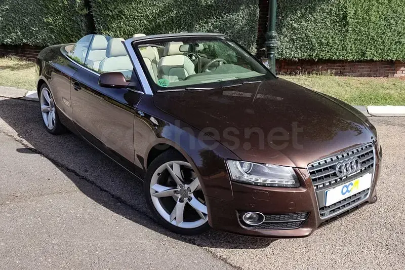 Usado Audi A5 Cabriolet Premium 180 CV (132 kW) 2010 Marrón Descapotable