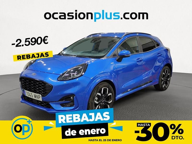 Azul Usado 2024 Ford Puma ST-Line X SUV | 19.250 € (Precio justo) - Imagen 1/4