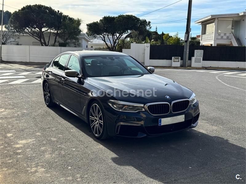 Azul Usado 2017 BMW M550 Berlina | 39.900 € - Imagen 1/4